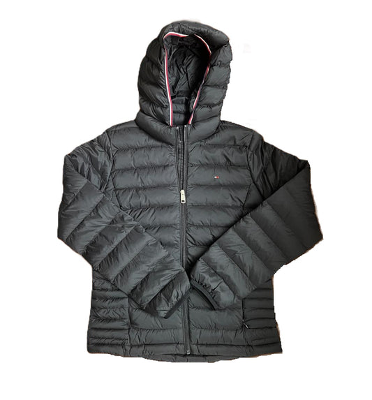 Chaqueta negra Tommy Hilfiger Zip-Fly - Mujer