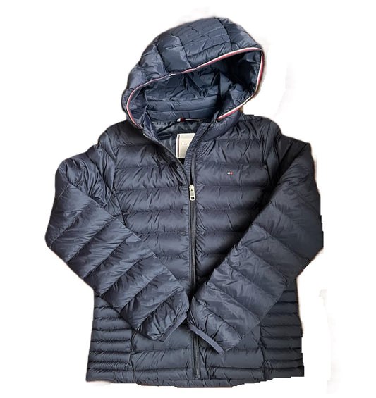 Chaqueta azul marino Tommy Hilfiger Zip-Fly - Mujer