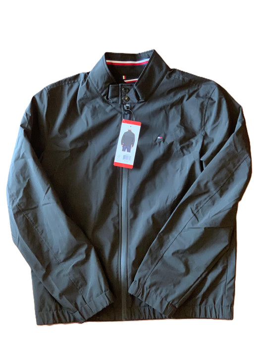Chaqueta Tommy Hilfiger Microfibra impermeable Negra