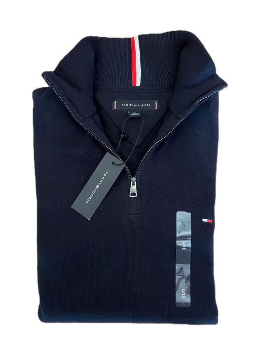 Saco de media cremallera color azul de Tommy Hilfiger