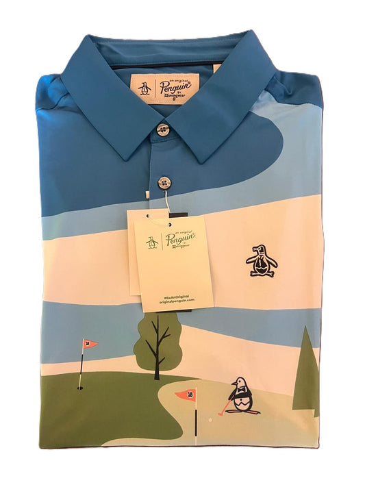 Camiseta Tipo Polo Penguin Colección Golf
