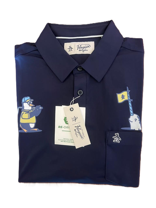 Camiseta Tipo Polo Penguin Colección Golf