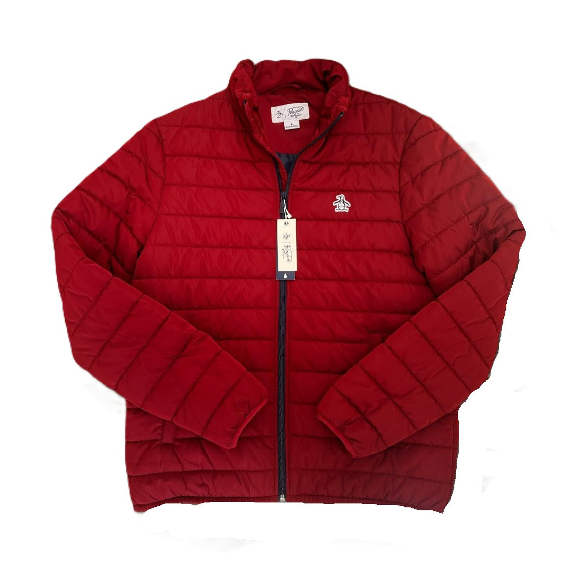 Chaqueta acolchada ligera Original Penguin Negra