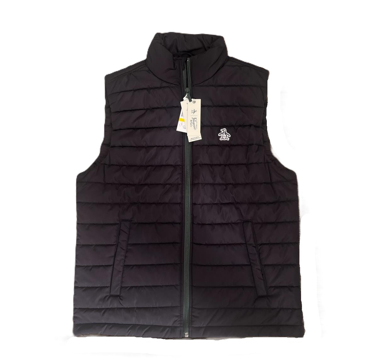 Chaleco Acolchado Original Penguin Negro