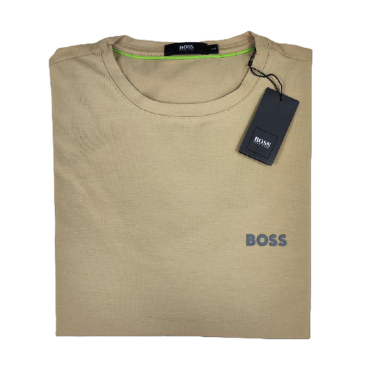 Camiseta T - Shirt cuello redondo manga corta Kakhi BOSS