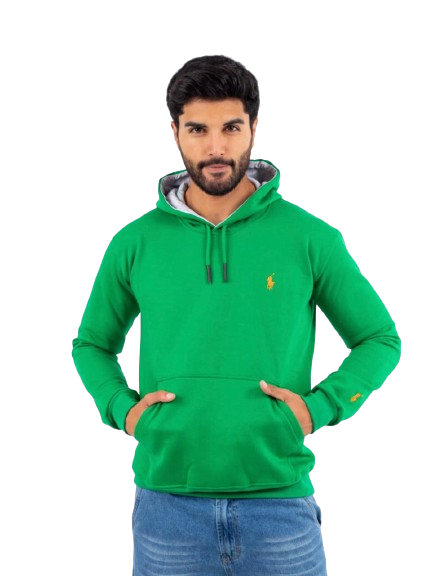 Hoodie de algodón Polo Ralph Lauren Verde