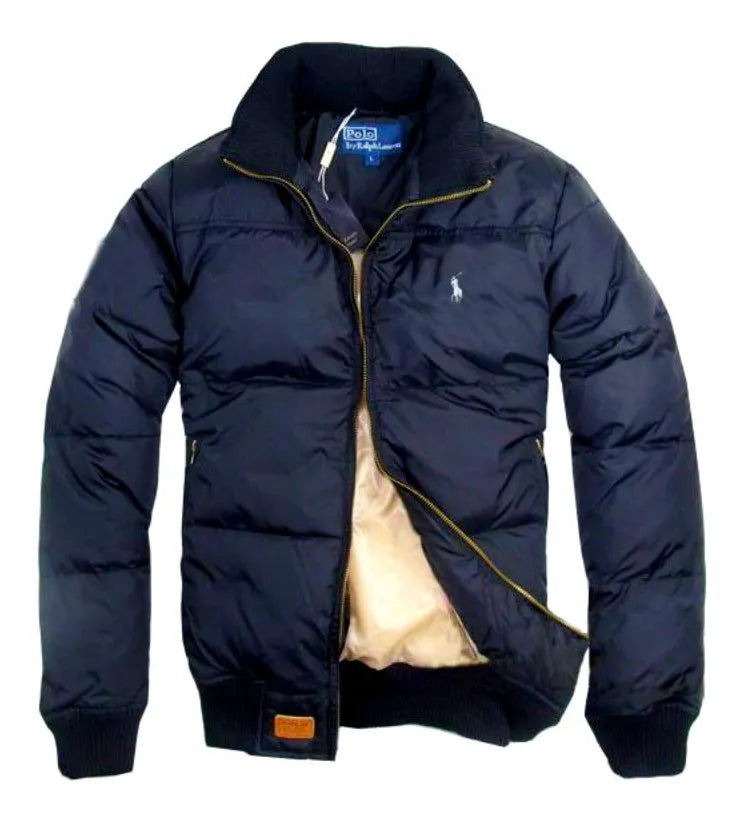 Chaqueta piloto de plumas color azul Polo Ralph Lauren
