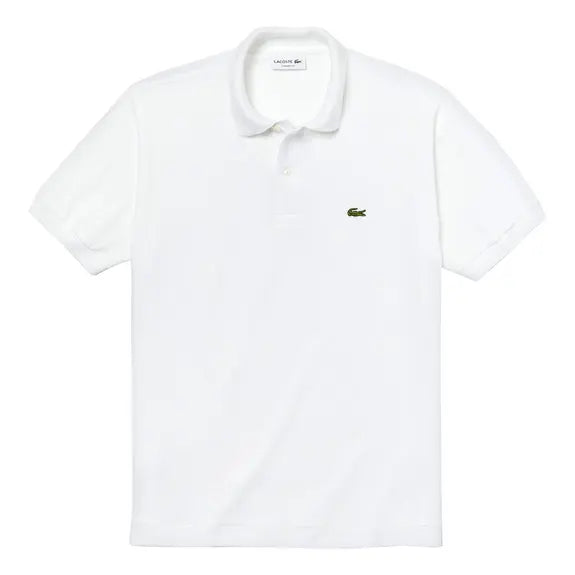 Camiseta tipo polo manga corta color blanco Lacoste