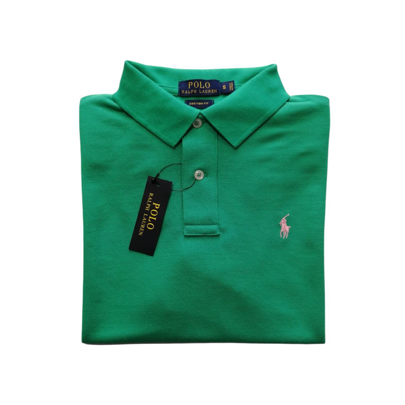 Camiseta tipo polo manga corta color verde Polo Ralph Lauren