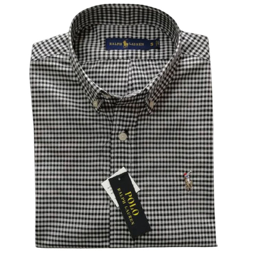 Camisa manga corta Polo Ralph Lauren Cuadros Negros