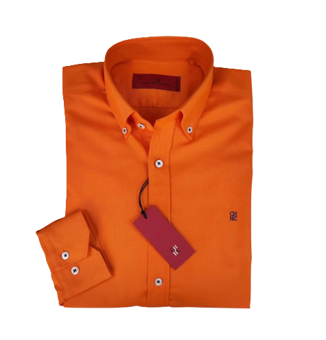 Camisa manga larga Carolina Herrera Naranja