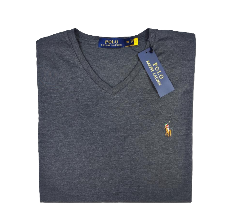 Camiseta Cuello V Manga Corta Ralph Lauren