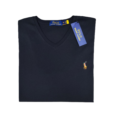 Camiseta Cuello V Manga Corta Ralph Lauren