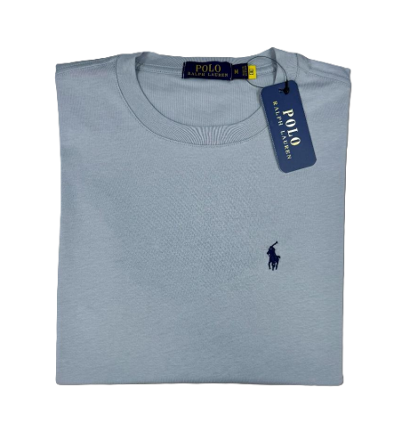 Camiseta  T - Shirt cuello redondo manga corta Gris Ralph Lauren