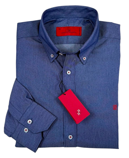 Camisa manga larga Carolina Herrera Denim Oscura