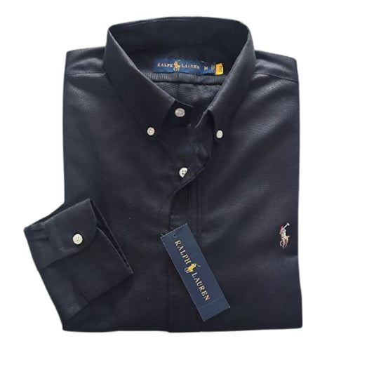 Camisa para Hombre manga larga Polo Ralph Lauren  Negro