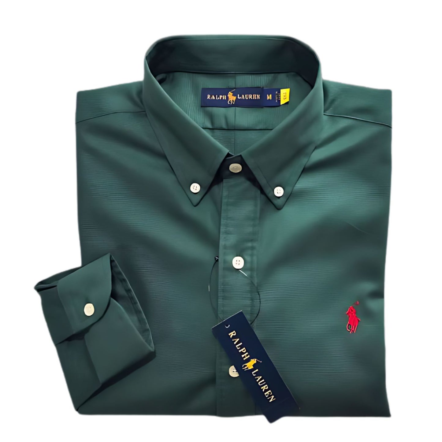 Camisa para Hombre manga larga Polo Ralph Lauren Verde Oliva