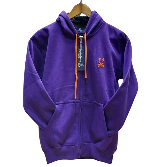 Hoodie con Capucha para Hombre - Psycho Bunny Morado