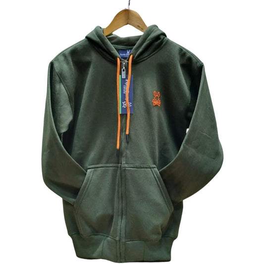 Hoodie con Capucha para Hombre - Psycho Bunny Verde