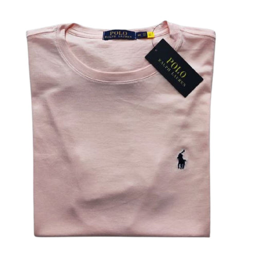 Camiseta  T - Shirt cuello redondo manga corta Rosa  Ralph Lauren