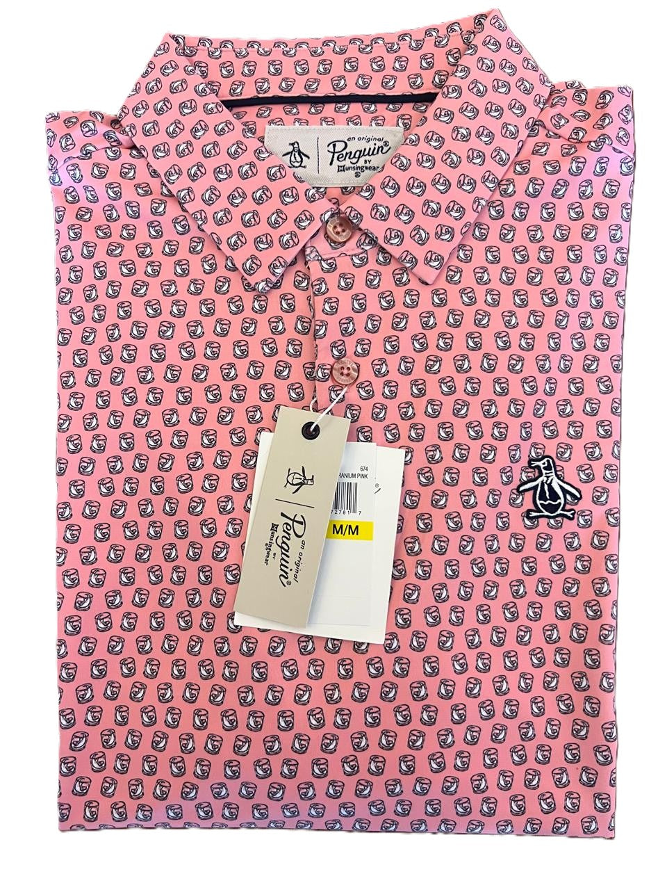 Camiseta Tipo Polo Penguin Colección Golf