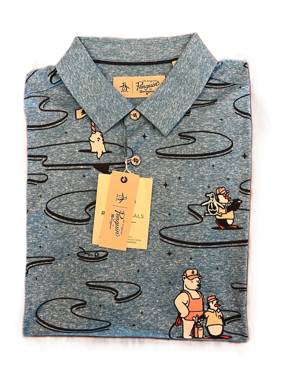 Camiseta Tipo Polo Penguin Colección Golf