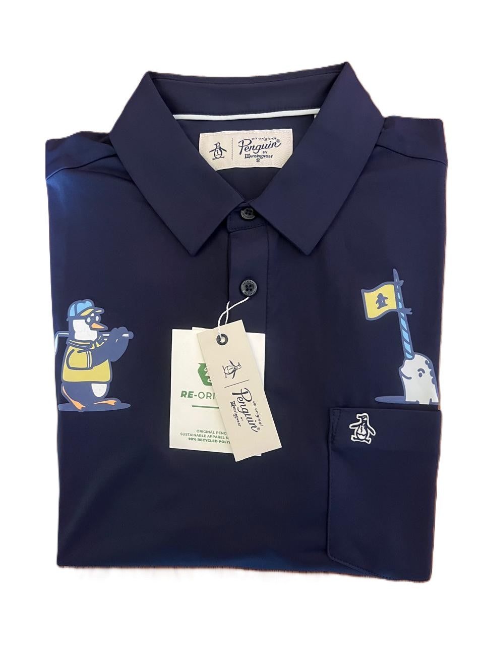 Camiseta Tipo Polo Penguin Colección Golf