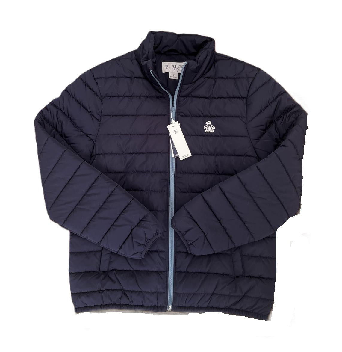 Chaqueta acolchada ligera Original Penguin Negra