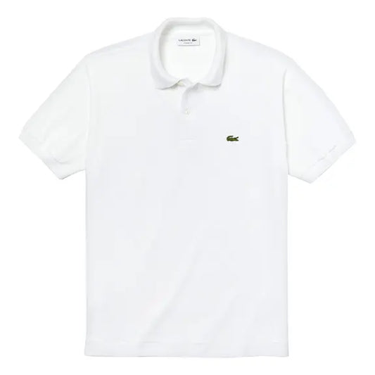 Camiseta tipo polo manga corta color blanco Lacoste