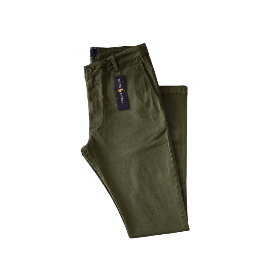 Pantalón stretch slim fit color verde Polo Ralph Lauren