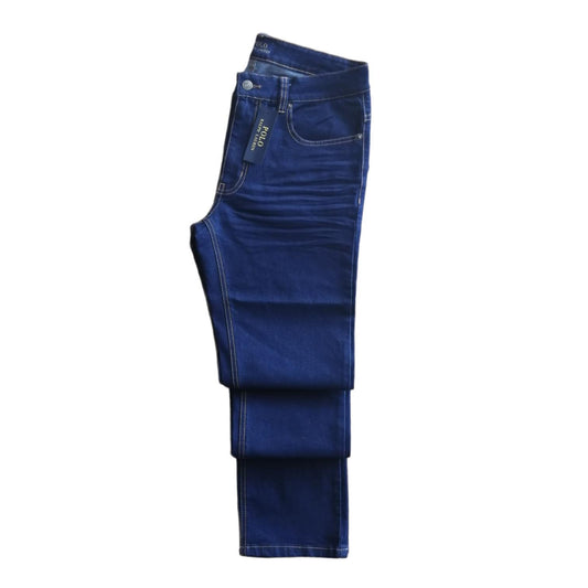 Pantalón jean slim stretch dark blue