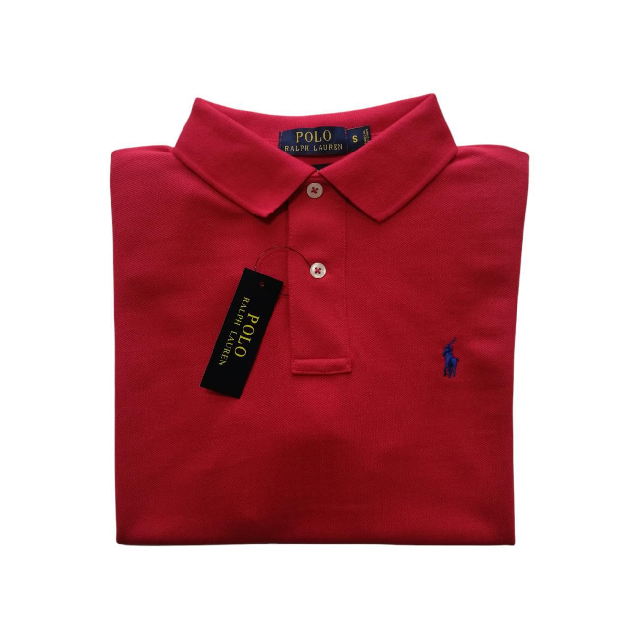 Copia de Camiseta tipo polo manga corta color rojo Polo Ralph Lauren