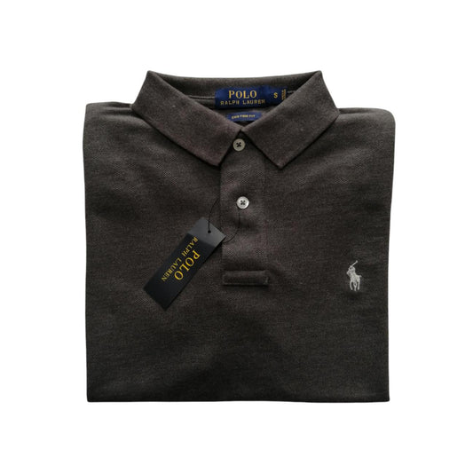 Camiseta tipo polo manga corta color gris Polo Ralph Lauren
